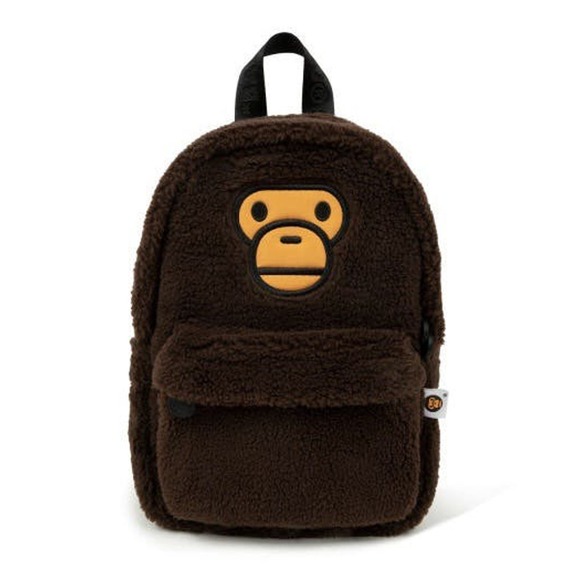 Bape Bags Bape Baby Milo Fur Backpack Bag Poshmark